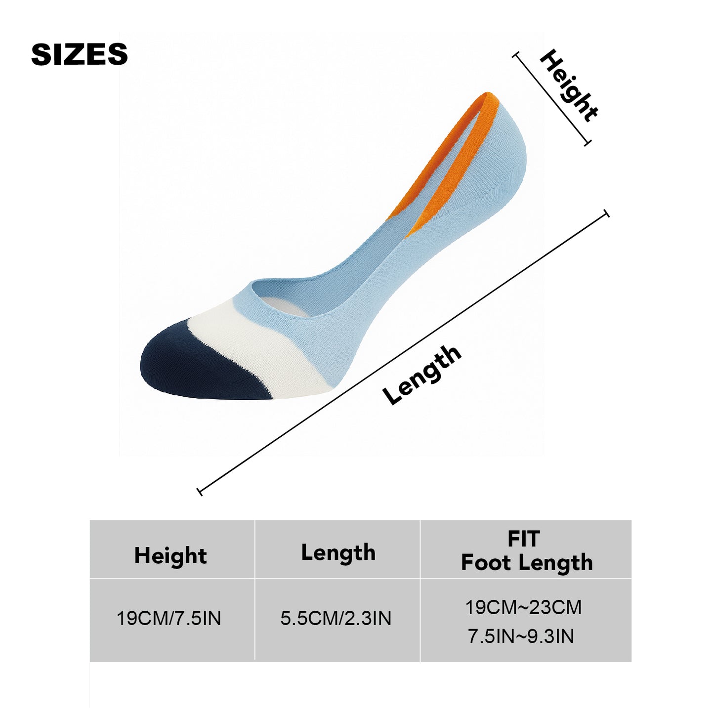 10 Pairs Unisex Athletic Cotton Non Slip Low Cut Flat Liner No Show Socks