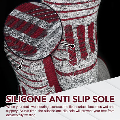 Thermal Ski Socks – Moisture-Wicking, Cushioned, Warm Winter Socks for Skiing & Snowboarding, Cold Weather Socks